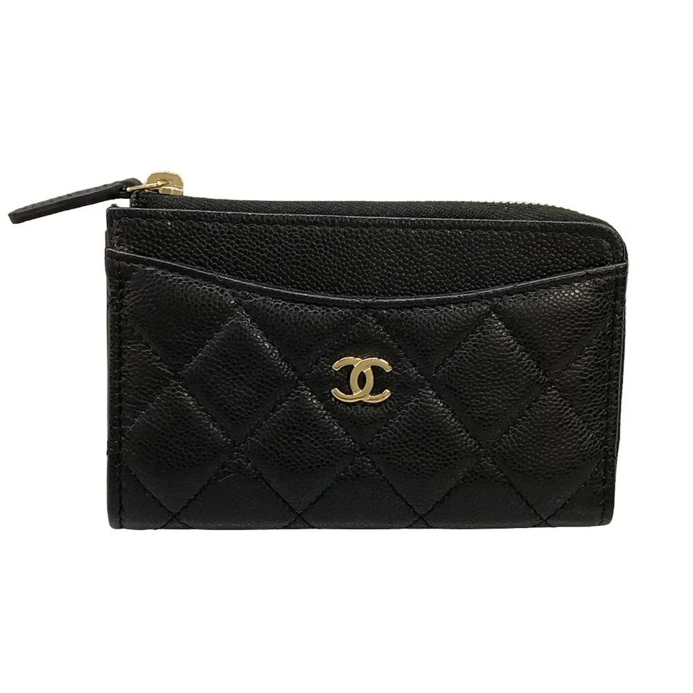 Chanel Classic Zip Card Case / Matrasse Coin Case